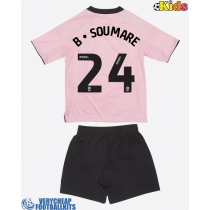 Leicester City Boubakary Soumare #24 Replica Third Minikit 2025-26 Short Sleeve (+ pants)
